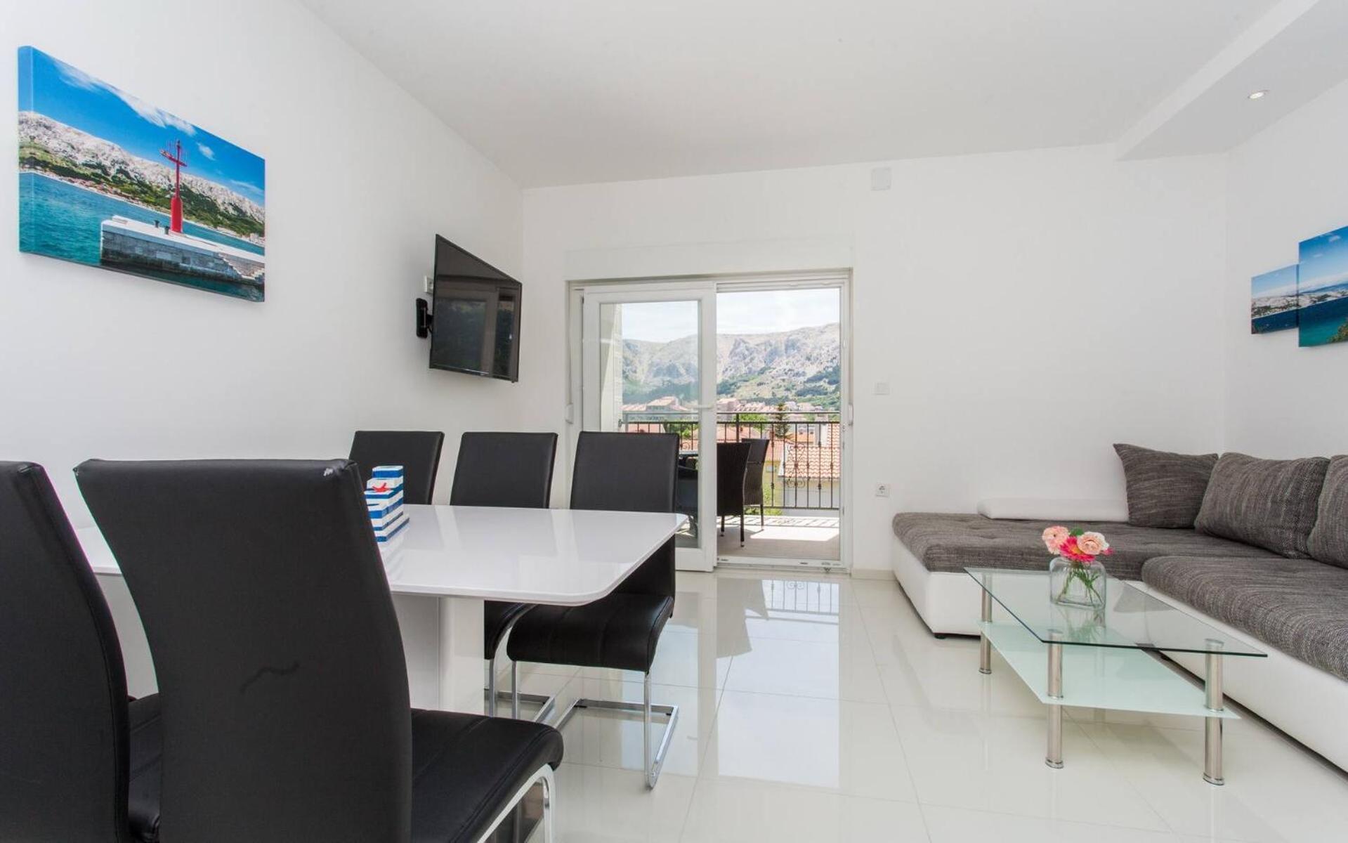 Apartments Bernardeta 1 Baška Екстериор снимка